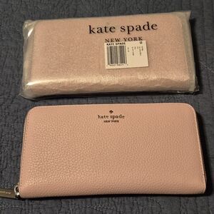 Kate Spade Lena Large Continental Wallet Tutu Pink New In Packaging